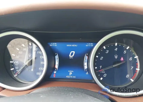 2019 Maserati Ghibli S Q4 Gransport from USA, damaged, VIN ZAM57YTSXK1313546